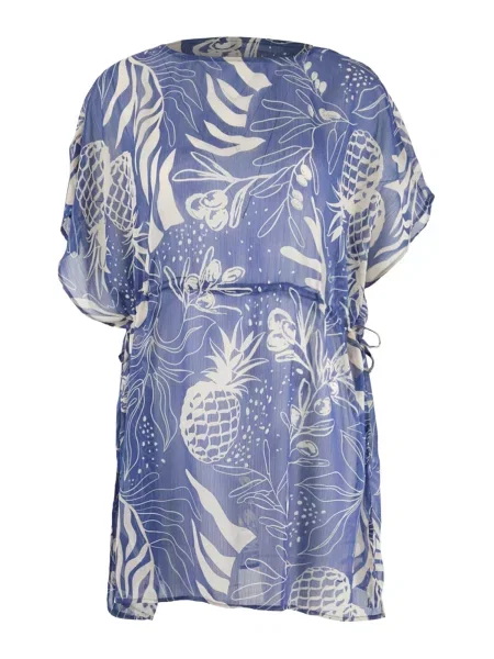 Trendyol Rochie de plaja albastru alb