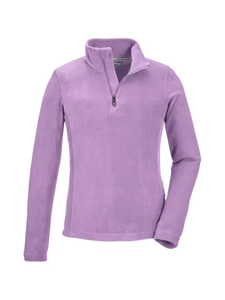 Bluza dziewczęca Killtec KSW GRLS FLC SHRT różowa