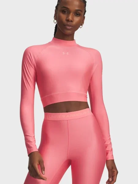 Укорочений спортивний топ Under Armour рожевий