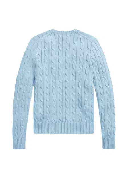 Svetr Polo Ralph Lauren s výstřihem do v modrý