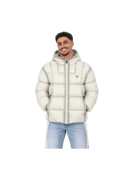 Kurtka puchowa Lyle & Scott biała