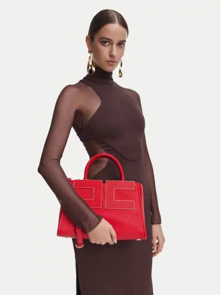 Elisabetta Franchi Torebka czerwony