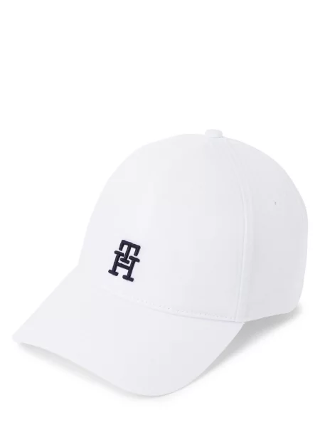 Czapka z daszkiem Tommy Hilfiger biała