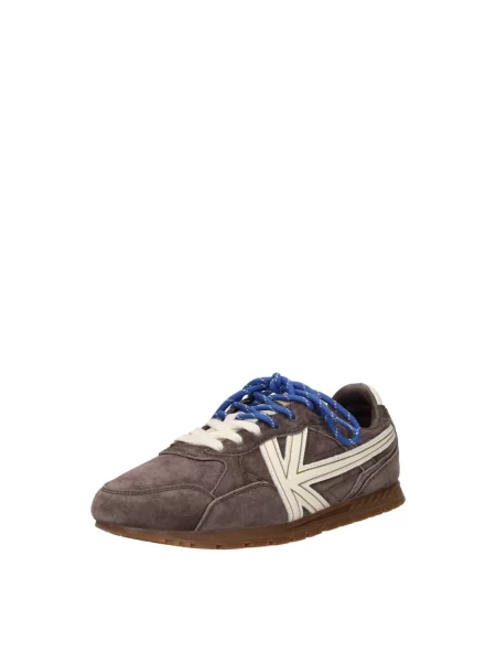 Sneakersy Kaotiko zamszowe brązowe