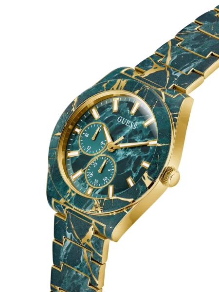 Часовник Guess зелено