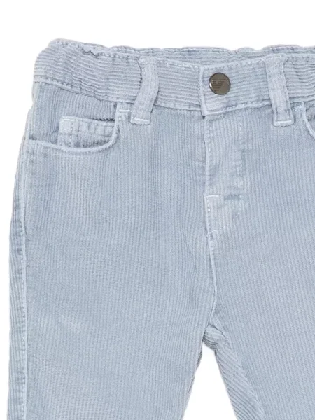 Spodnie dziecięce Emporio Armani niebieskie