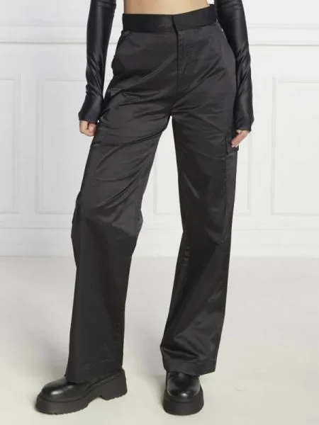 Tommy Jeans Cargo nadrág | Straight fit fekete