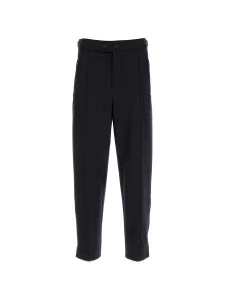 Pantaloni Giorgio Armani alergare cu autograf negru
