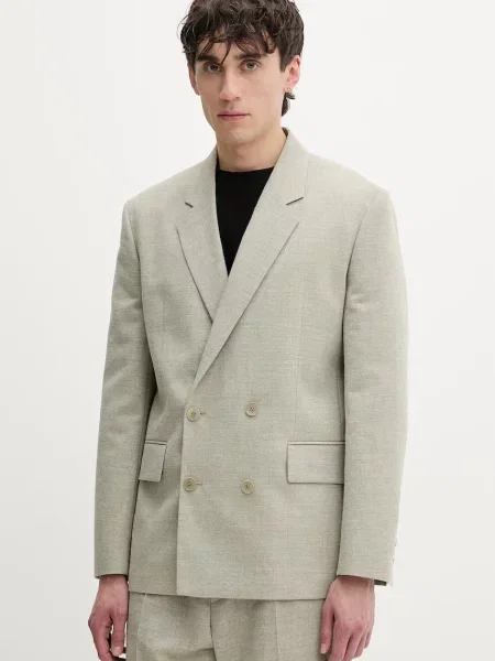 HUGO suknjič z lanom zelena