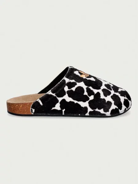 Adidas Originals šľapky mules dámske kožené Adimule čierna