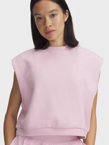 Флісовий спортивний топ Under Armour рожевий