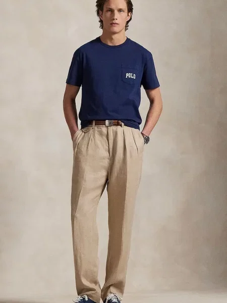 Polo Ralph Lauren póló Short Sleeve sötétkék sima