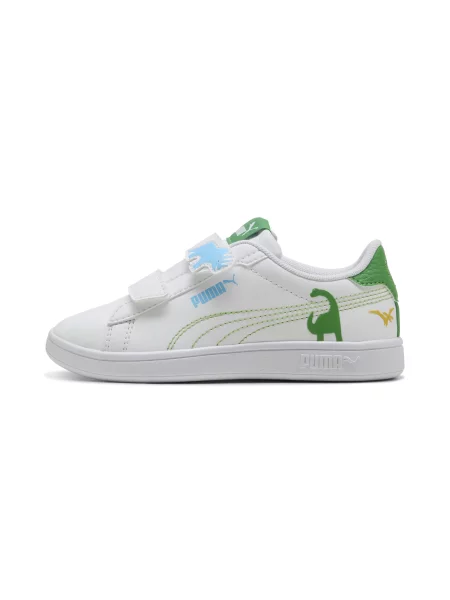 PUMA sneakersy Smash Dino Buty biały