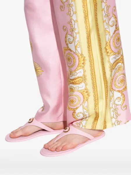 Papuci Versace roz