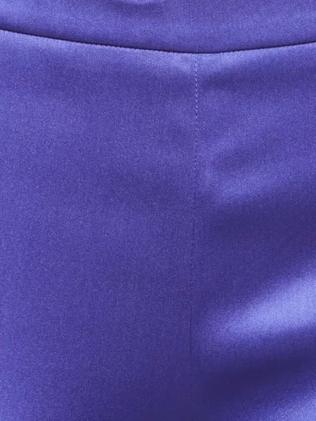 Pantaloni La Perla cu perle din satin violet