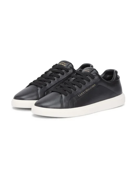 Sneakerși Tommy Hilfiger negru