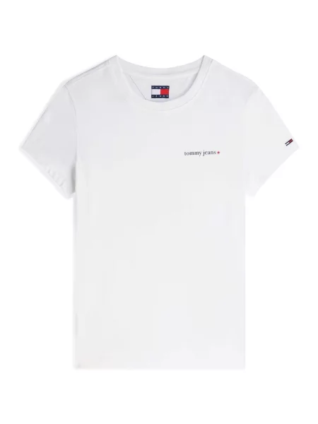 Tommy Jeans T-shirt Ess Logo bijela