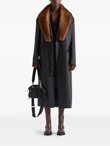 Palton Prada negru