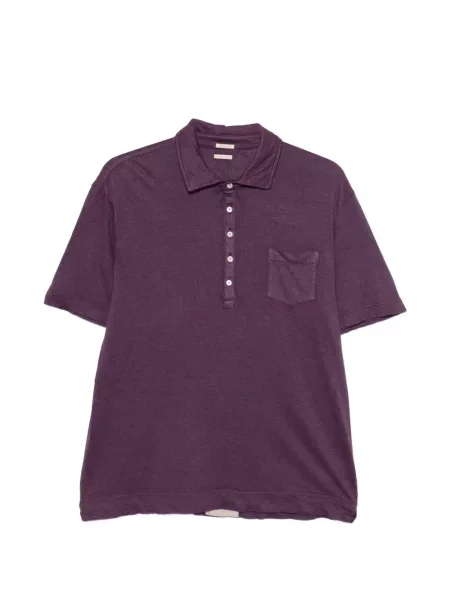 Tricou polo Massimo Alba alb