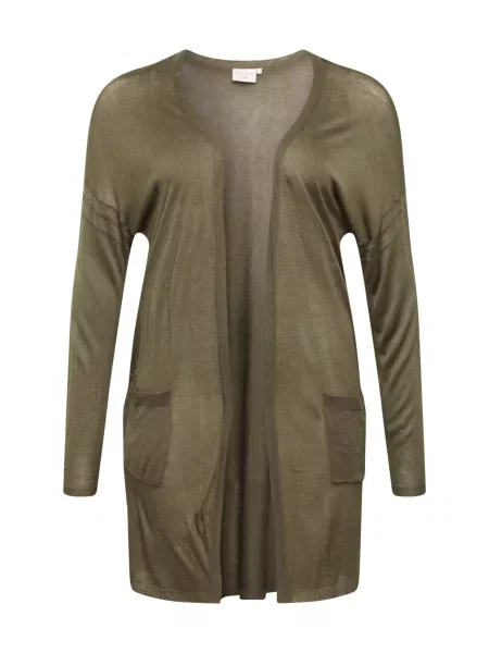 KAFFE CURVE Geacă tricotată Sandy oliv