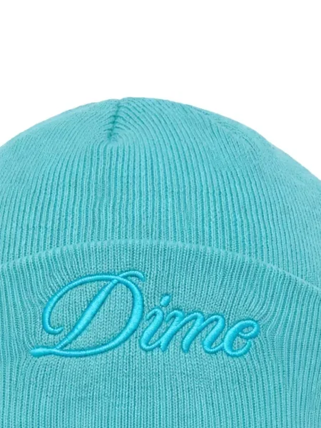 Căciulă Dime cu broderie albastru
