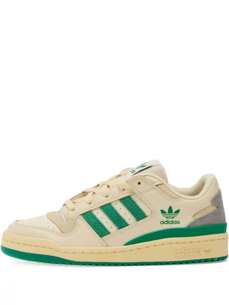 Sneakerși Adidas Forum din piele galben