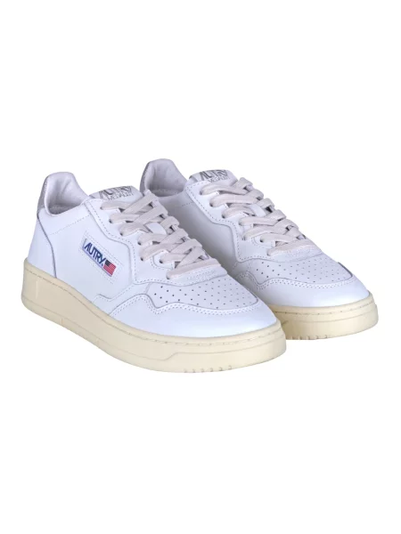 Sneakers Autry Medalist Low Woman White/ Silver EUR 41 białe