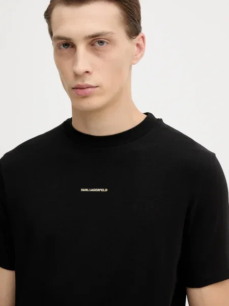 Kratka majica Karl Lagerfeld črna