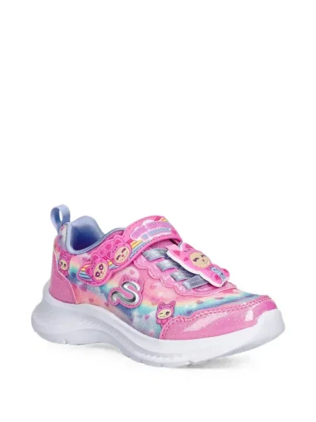 Sneakersy dziecięce Skechers różowe