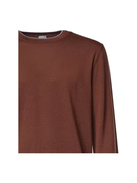 Sweter Eleventy brązowy