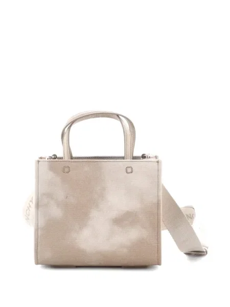 Plátěná mini kabelka Givenchy Pre-owned černá