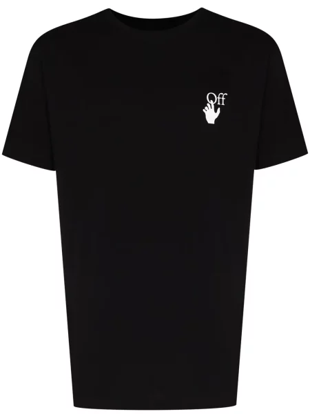 Tricou Off-white cu imagine alb