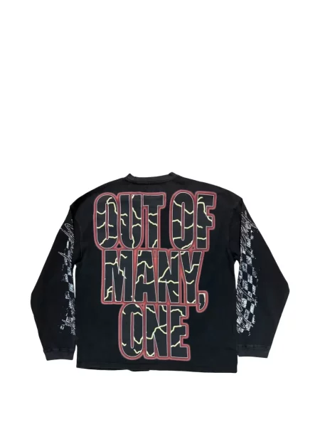 Lung tricou Godspeed negru