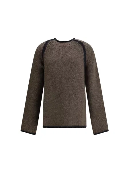 Moherowy sweter Our Legacy brązowy