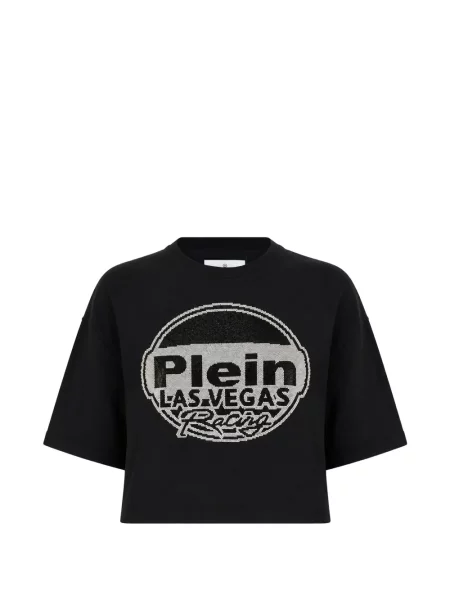 Decupat tricou Philipp Plein negru
