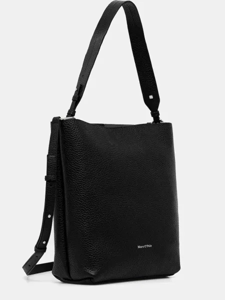 Шкіряна сумочка Marc O'Polo чорний