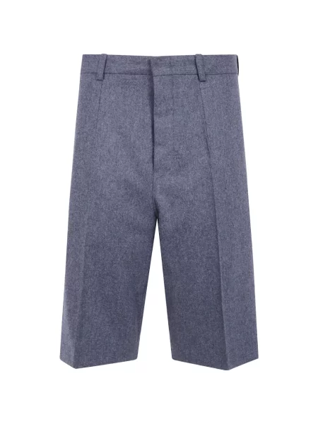 Pantaloni scurți Sofie D'hoore de lână gri