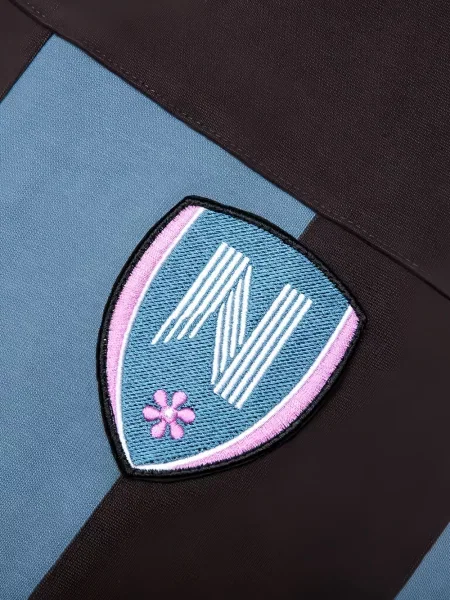 Tricou Nahmias cu dungi albastru