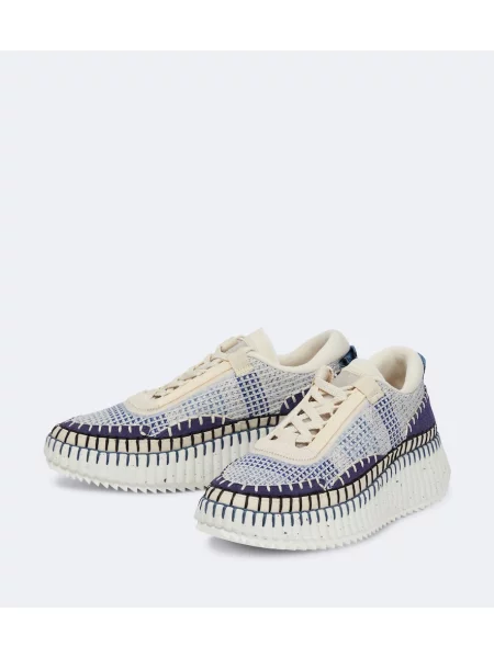 Hálós sneaker Chloã© kék