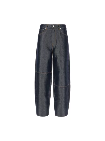 Jeansy Ganni niebieskie