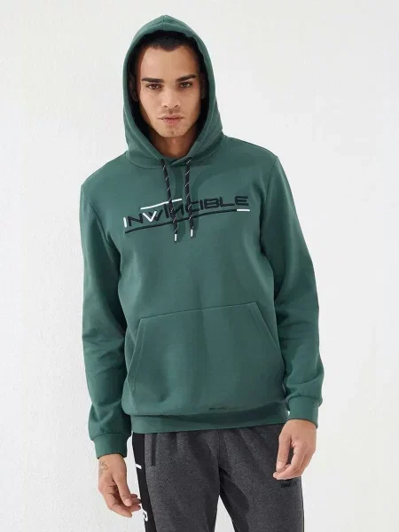 Tommy Life Majica temno zelena