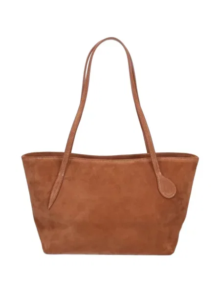 Geantă shopper Liffner din piele de căprioară maro
