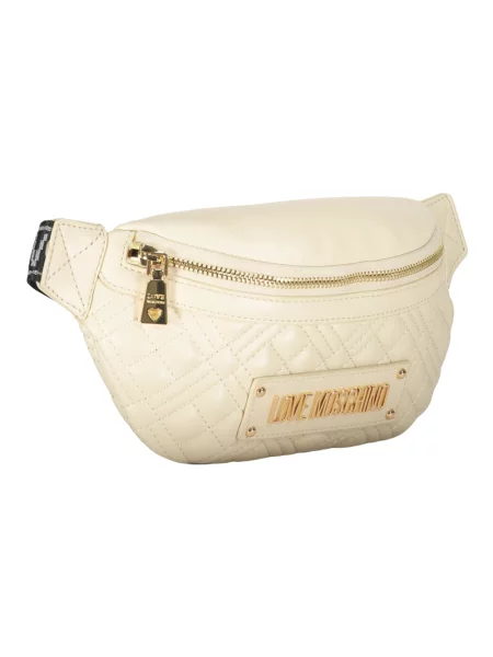 Pasek Love Moschino z paskiem beżowy