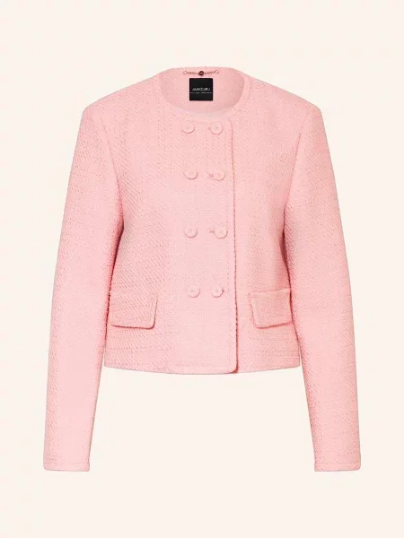 Marc Cain Tvídová Bunda tulle pink