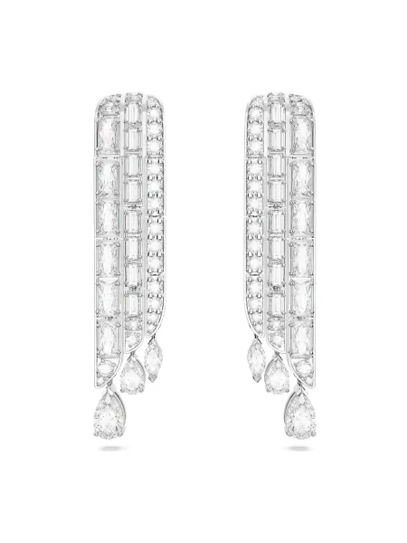 Kolczyki Swarovski białe