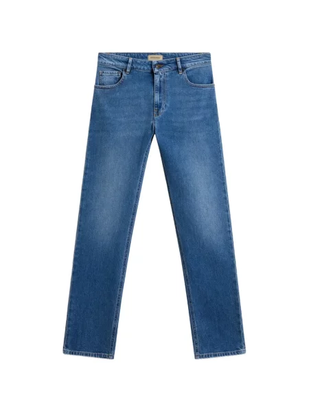 Blugi drepți Woolrich albastru