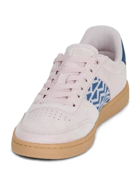 Pantofi N'go din piele de căprioară roz