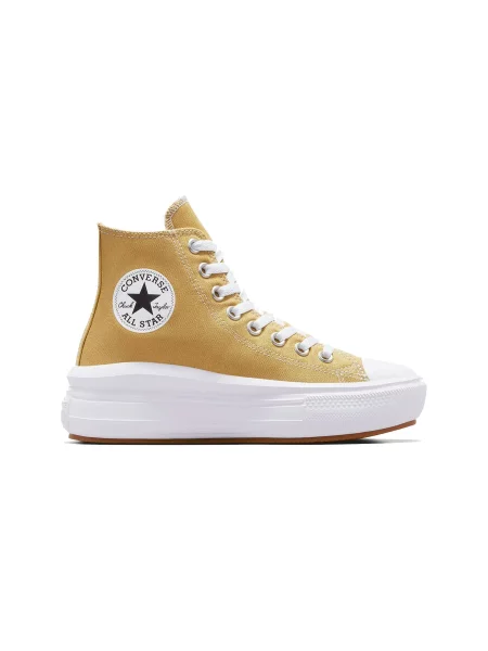 Converse Chuck Taylor All Star Move Platform Seasonal Color Kobiety Buty sportowe Converse Size: żółty