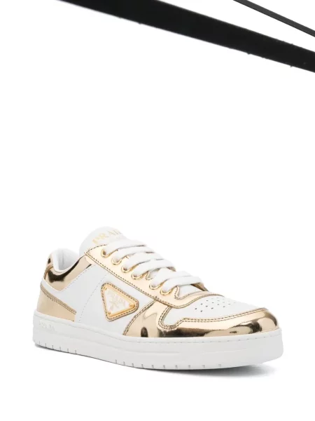 Sneakersy Prada skórzane białe