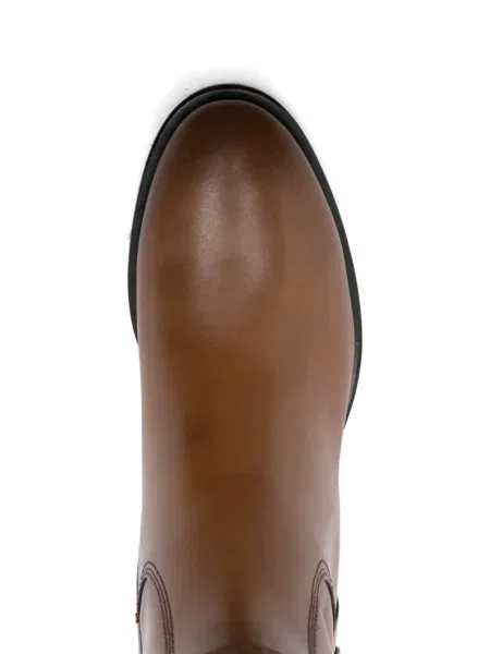 Боти Santoni с катарама кафяво